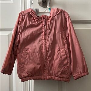 Old Navy 18-24M Kids Pink Water Resistant Zip Hooded Jacket